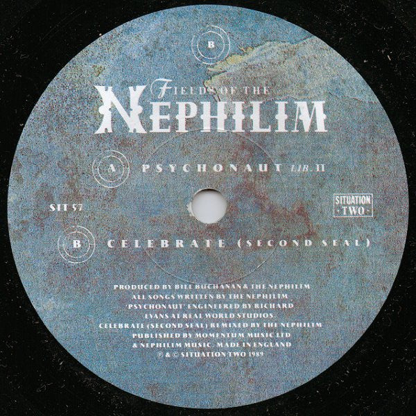 Fields Of The Nephilim : Psychonaut (7", Single)