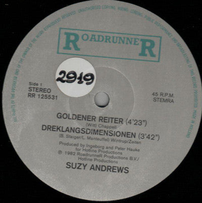 Suzy Andrews : Goldener Reiter (12")