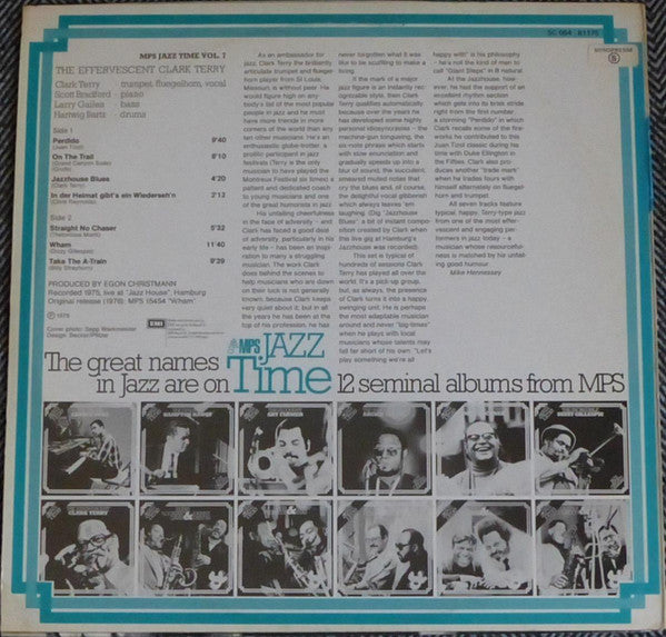 Clark Terry : The Effervescent Clark Terry (LP, Album, RE)