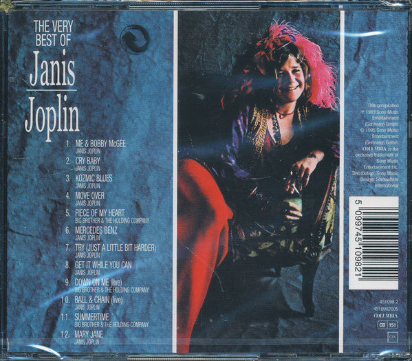 Janis Joplin : The Very Best Of (CD, Comp, RE)