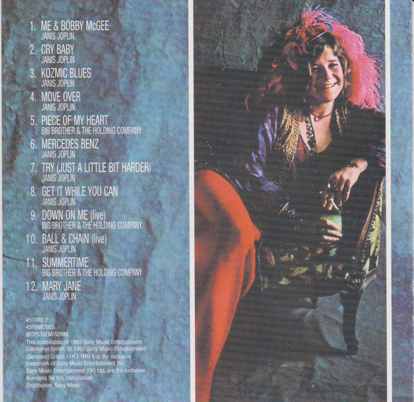 Janis Joplin : The Very Best Of (CD, Comp, RE)
