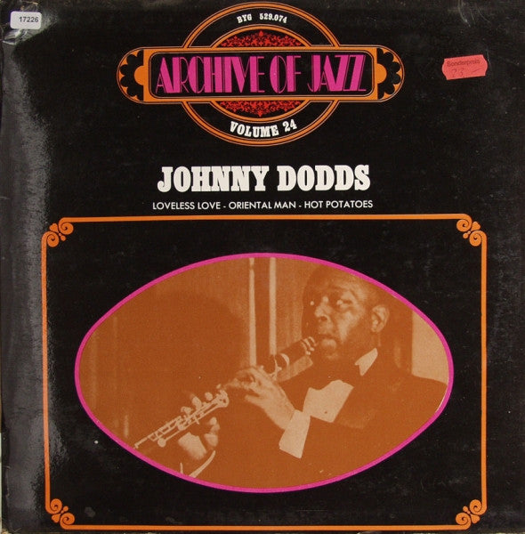 Johnny Dodds : Archive Of Jazz Volume 24 (LP, Comp)