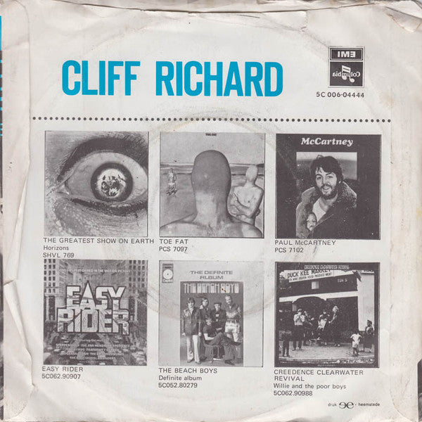 Cliff Richard : Goodbye Sam, Hello Samantha (7", Single)