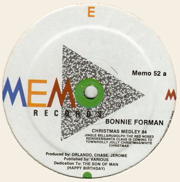 Bonnie Forman : Christmas Medley 84 (12")