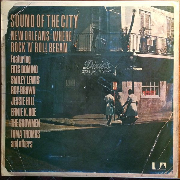 Various : Sound Of The City - New Orleans, Where Rock' N Roll Began (LP, Comp)