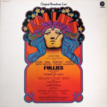 "Follies" Original Broadway Cast, Stephen Sondheim : Follies (Original Cast Recording) (LP, Album, RE, Jac)