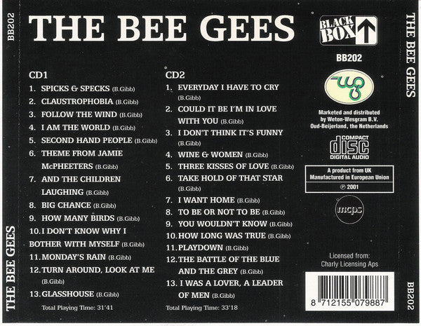 The Bee Gees* : Spicks & Specks (2xCD, Comp)