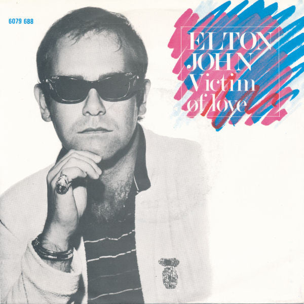 Elton John : Victim Of Love (7", Single)