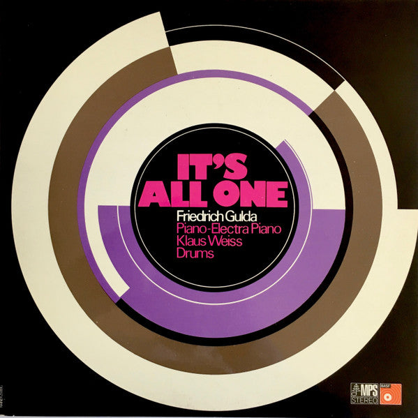 Friedrich Gulda : It's All One (LP, Album, RP)