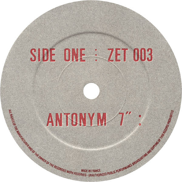 Antonym : Consumer Device (7")