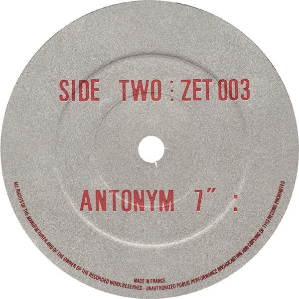 Antonym : Consumer Device (7")