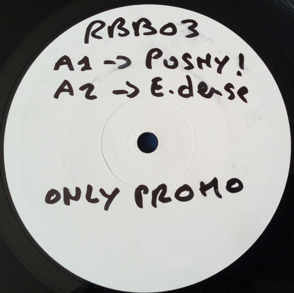 E-dense / Pushy! : Ruby Breakfast For Crazy Breaker (12")