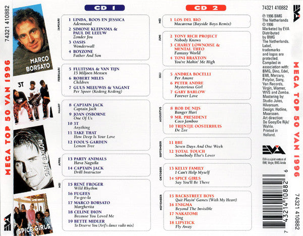 Various : Het Beste Uit De Mega Top 50 Van 1996 (2xCD, Comp)