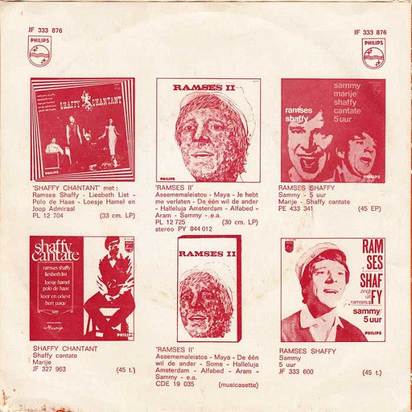 Ramses Shaffy : Kyk, Zei De Meid / De Gek (7", Single, Mono)