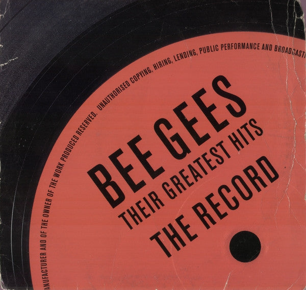 Bee Gees : Their Greatest Hits - The Record (12", Comp, Promo)