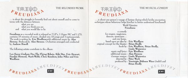 Freudiana : Excerpts From Freudiana (CD, Promo)