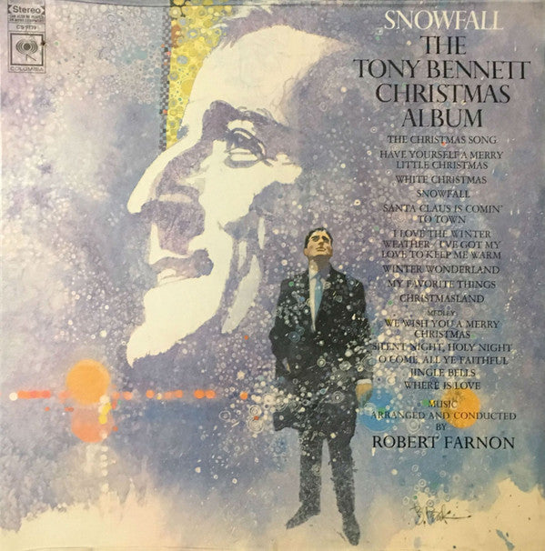 Tony Bennett : Snowfall (The Tony Bennett Christmas Album) (LP, Album)