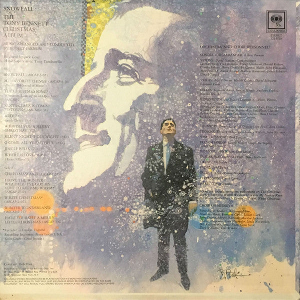 Tony Bennett : Snowfall (The Tony Bennett Christmas Album) (LP, Album)