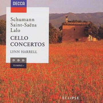 Robert Schumann, Camille Saint-Saëns, Édouard Lalo, Lynn Harrell : Cello Concertos (CD, Comp)