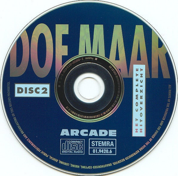 Doe Maar : Het Complete Hitoverzicht (2xCD, Comp)