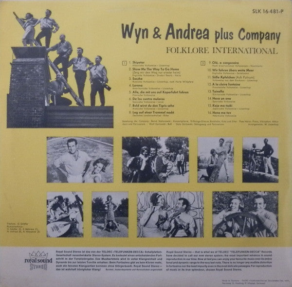 Wyn & Andrea Plus Company (21) : Folklore International (LP, Album)