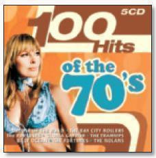 Various : 100 Hits Of The 70's (5xCD, Comp + Box)