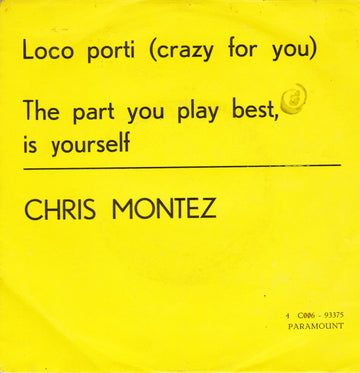 Chris Montez : Loco Por Ti (Crazy For You) (7")