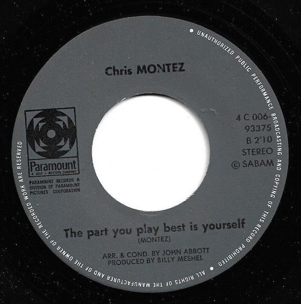Chris Montez : Loco Por Ti (Crazy For You) (7")