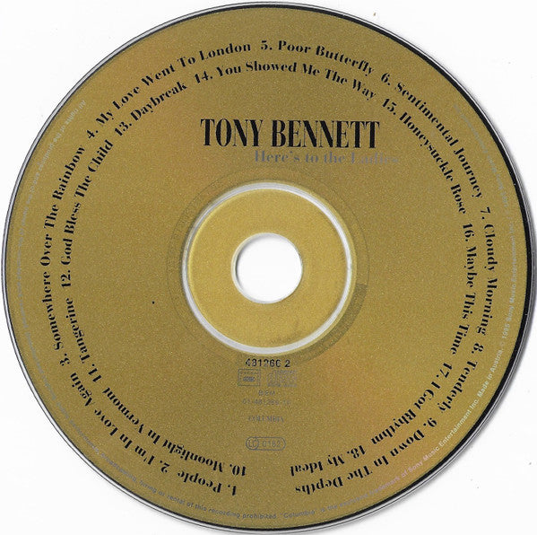 Tony Bennett : Here's To The Ladies (CD)