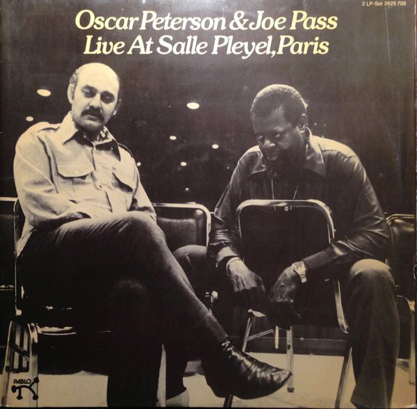 Oscar Peterson / Joe Pass : Live At Salle Pleyel, Paris (2xLP, Album, Mono)