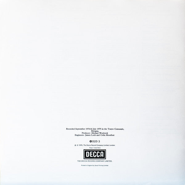 Gaetano Donizetti / Joan Sutherland, Luciano Pavarotti, Huguette Tourangeau, James Morris (5), Roger Soyer, Orchestra Del Teatro Comunale Di Bologna, Richard Bonynge : Maria Stuarda (3xLP, Album + Box)