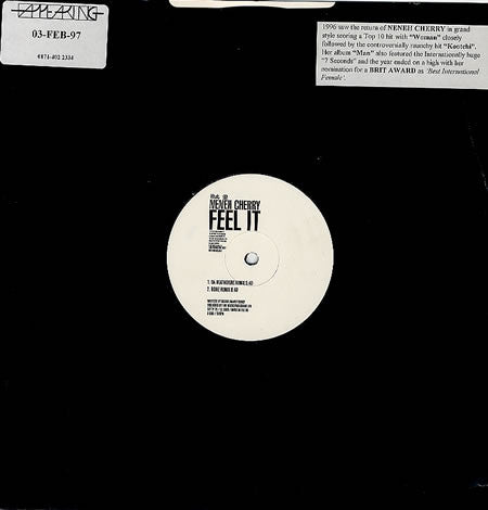 Neneh Cherry : Feel It (12", Promo)