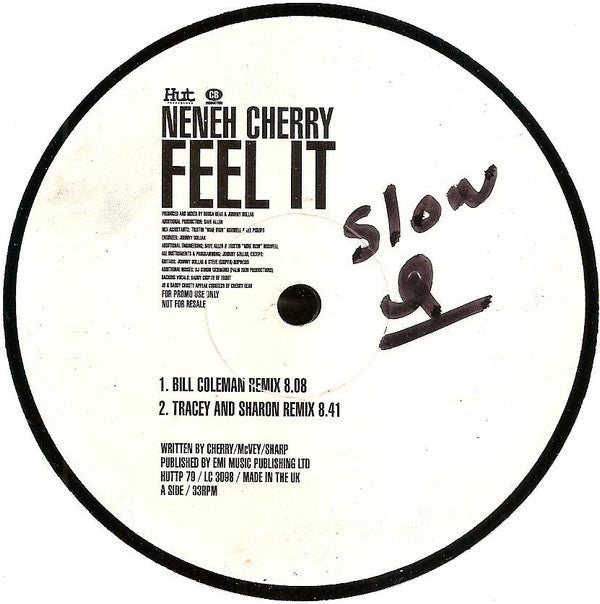 Neneh Cherry : Feel It (12", Promo)