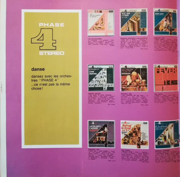 Various : Dancing In Phase 4 (La Meilleure Stereo Du Monde) (LP, Comp)