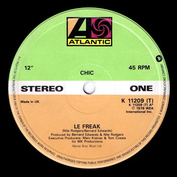 Chic : Le Freak (12", RE)