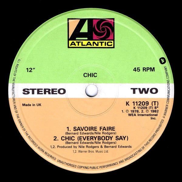 Chic : Le Freak (12", RE)