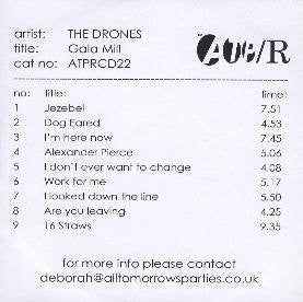 The Drones (2) : Gala Mill (CDr, Album, Promo)