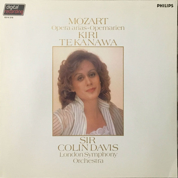 Mozart* - Kiri Te Kanawa, Sir Colin Davis, London Symphony Orchestra : Opera Arias / Opernarien (LP)