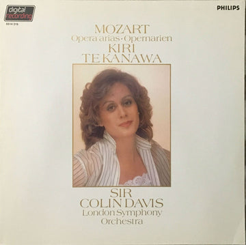 Mozart* - Kiri Te Kanawa, Sir Colin Davis, London Symphony Orchestra : Opera Arias / Opernarien (LP)