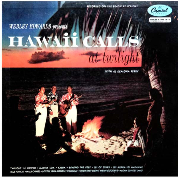 Al Kealoha Perry : Hawaii Calls At Twilight (LP, Album, Mono)