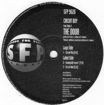 Circuit Boy Feat. Alan T : The Door (12")