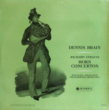 Richard Strauss, Dennis Brain : Horn Concertos (LP, Mono)