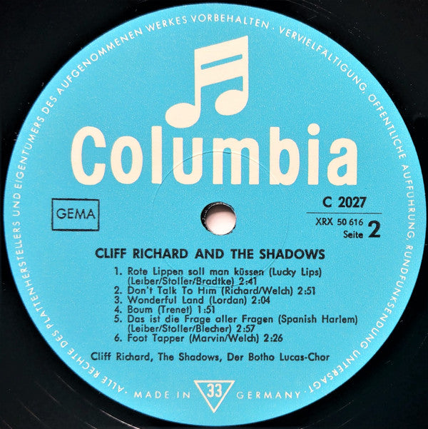 Cliff Richard & The Shadows : Edition 2000 (2xLP, Comp, Mono, Gat)