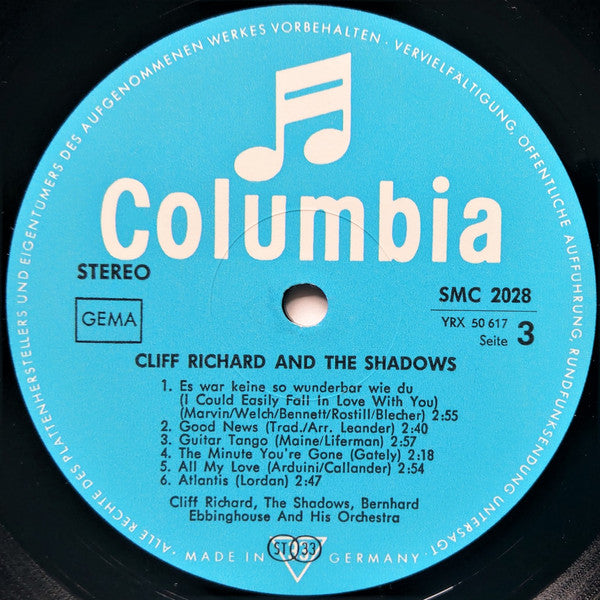 Cliff Richard & The Shadows : Edition 2000 (2xLP, Comp, Mono, Gat)