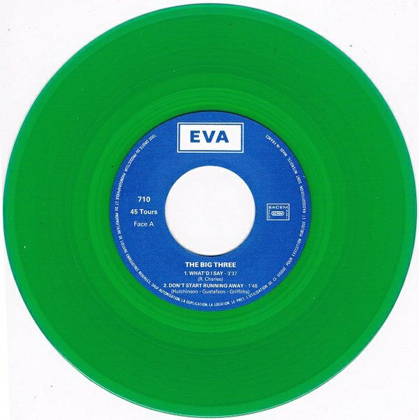 The Big Three : The Big Three (7", EP, Ltd, RE, Gre)