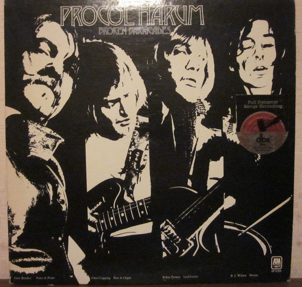 Procol Harum : Broken Barricades (LP, Album, DBX)