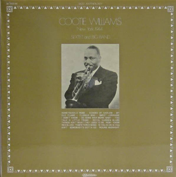 Cootie Williams : New York 1944 - Sextet And Big Band (LP)