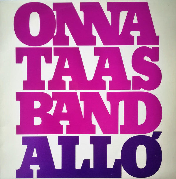 Onna Taas Band : Allo' (LP, Album)