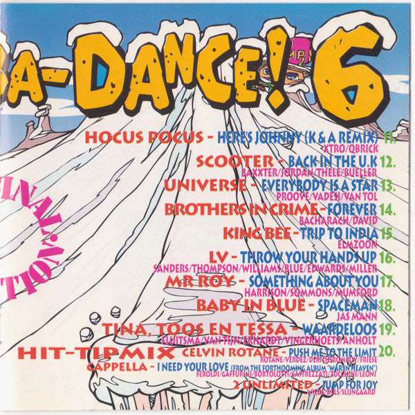 Various : Yabba-Dabba-Dance! 6 (The Final Edition) (CD, Comp, P/Mixed)