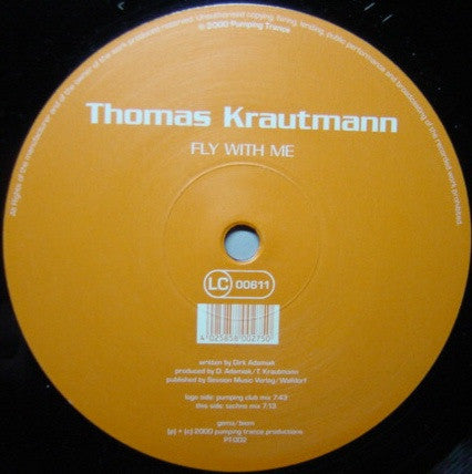 Thomas Krautmann : Fly With Me (12")